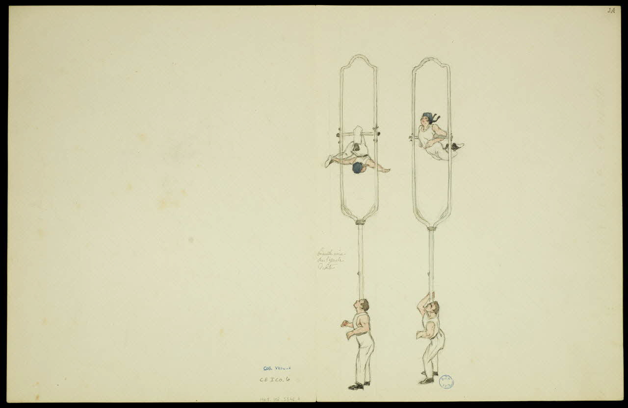 partie d'un ensemble de dessins Scènes de cirque 1968.102.5346.4 Photo