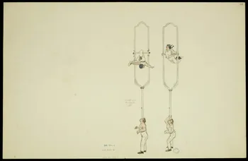 partie d'un ensemble de dessins Scènes de cirque 1968.102.5346.4  Photo