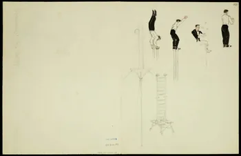partie d'un ensemble de dessins Acrobates et ours 1968.102.5348.17 Photo
