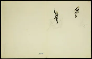 partie d'un ensemble de dessins Scènes de cirque 1968.102.5348.2 Photo