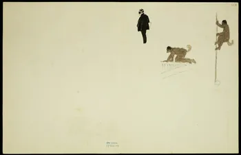 partie d'un ensemble de dessins Scènes de cirque 1968.102.5348.24 Photo