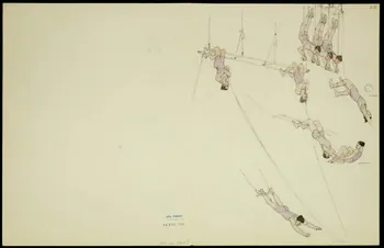 partie d'un ensemble de dessins Scènes de cirque 1968.102.5348.7 Photo