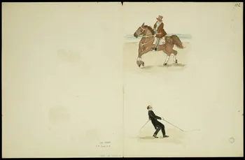 partie d'un ensemble de dessins Scènes de cirque 1968.102.5350.12 Photo
