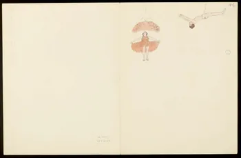 partie d'un ensemble de dessins Scènes de clowneries 1968.102.5350.18 Photo