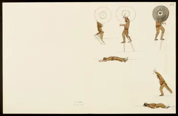 partie d'un ensemble de dessins Indien d'Amérique 1968.102.5350.8 Photo