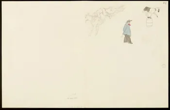 partie d'un ensemble de dessins Indien d'Amérique 1968.102.5350.8 Photo
