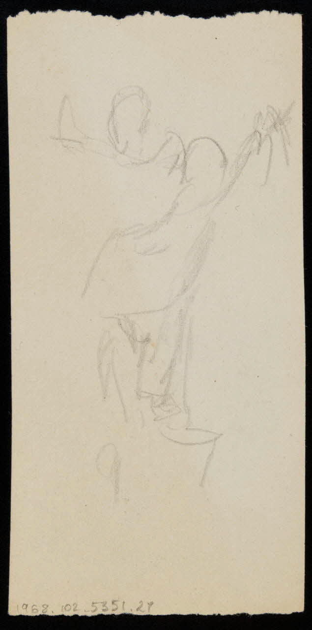 partie d'un ensemble de dessins Esquisses 1968.102.5351.27 Photo