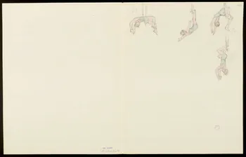 partie d'un ensemble de dessins Artiste à la corde 1968.102.5352.14 Photo