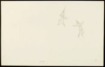 partie d'un ensemble de dessins Artiste acrobate 1968.102.5352.23 Photo