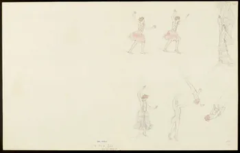 partie d'un ensemble de dessins 19 décembre 29 1968.102.5353.19 Photo