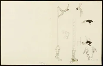 partie d'un ensemble de dessins Illusionnisme et jonglerie 1968.102.5354.10 Photo