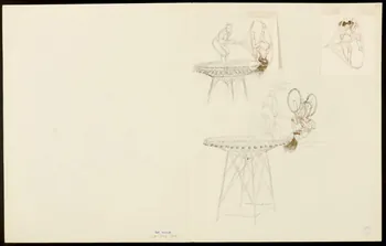 partie d'un ensemble de dessins Acrobaties à vélo 1968.102.5354.15 Photo
