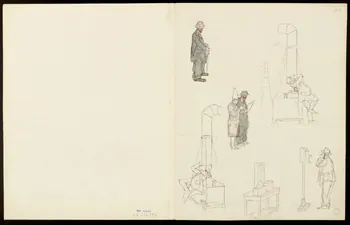 partie d'un ensemble de dessins Le Charleston par Julia 1968.102.5354.21 Photo