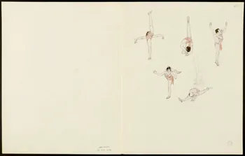 partie d'un ensemble de dessins Déguisements de clowns 1968.102.5354.3 Photo
