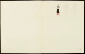 partie d'un ensemble de dessins Scènes de clownerie 1968.102.5354.4 Photo