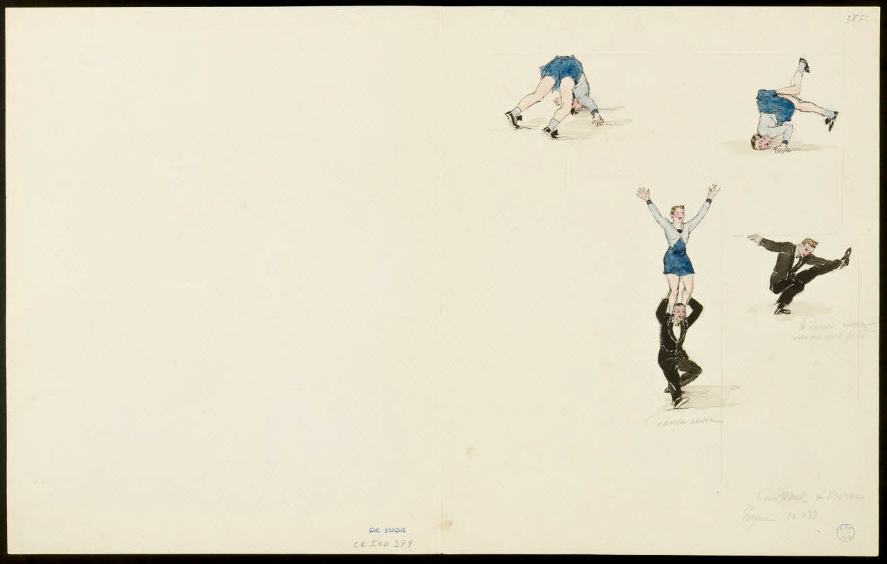 partie d'un ensemble de dessins Cassmack et Owen  Empire 14.1.33 1968.102.5354.8 Photo