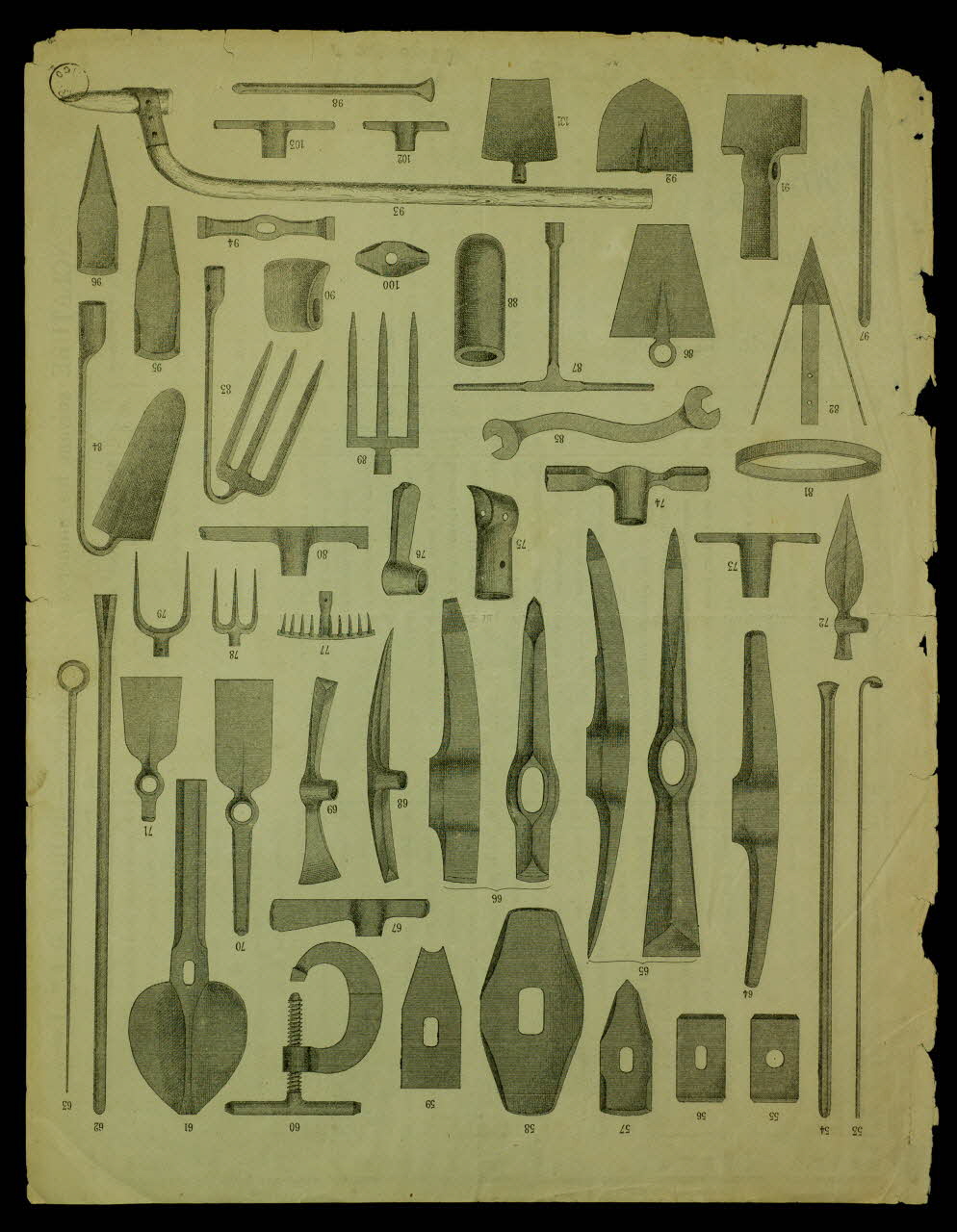 estampe NOMENCLATURE 1968.20.35.1 Photo