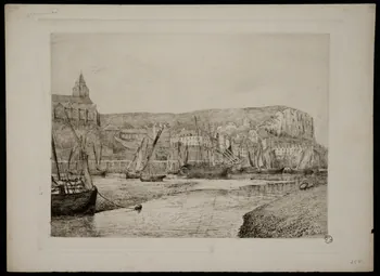 estampe Paysage de bord de mer 1968.35.23 Photo