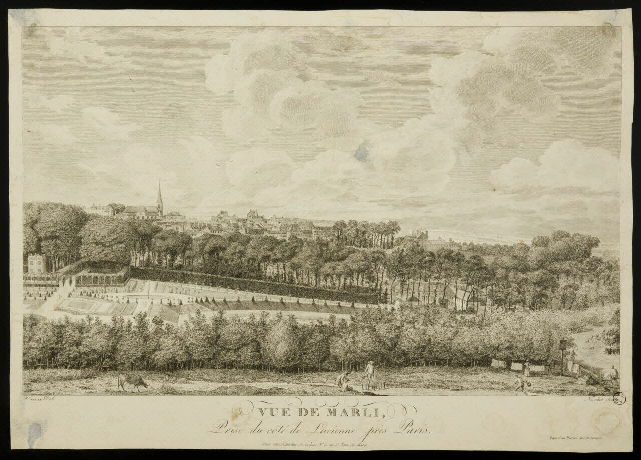 estampe VUE DE MARLI, 1968.35.25 Photo