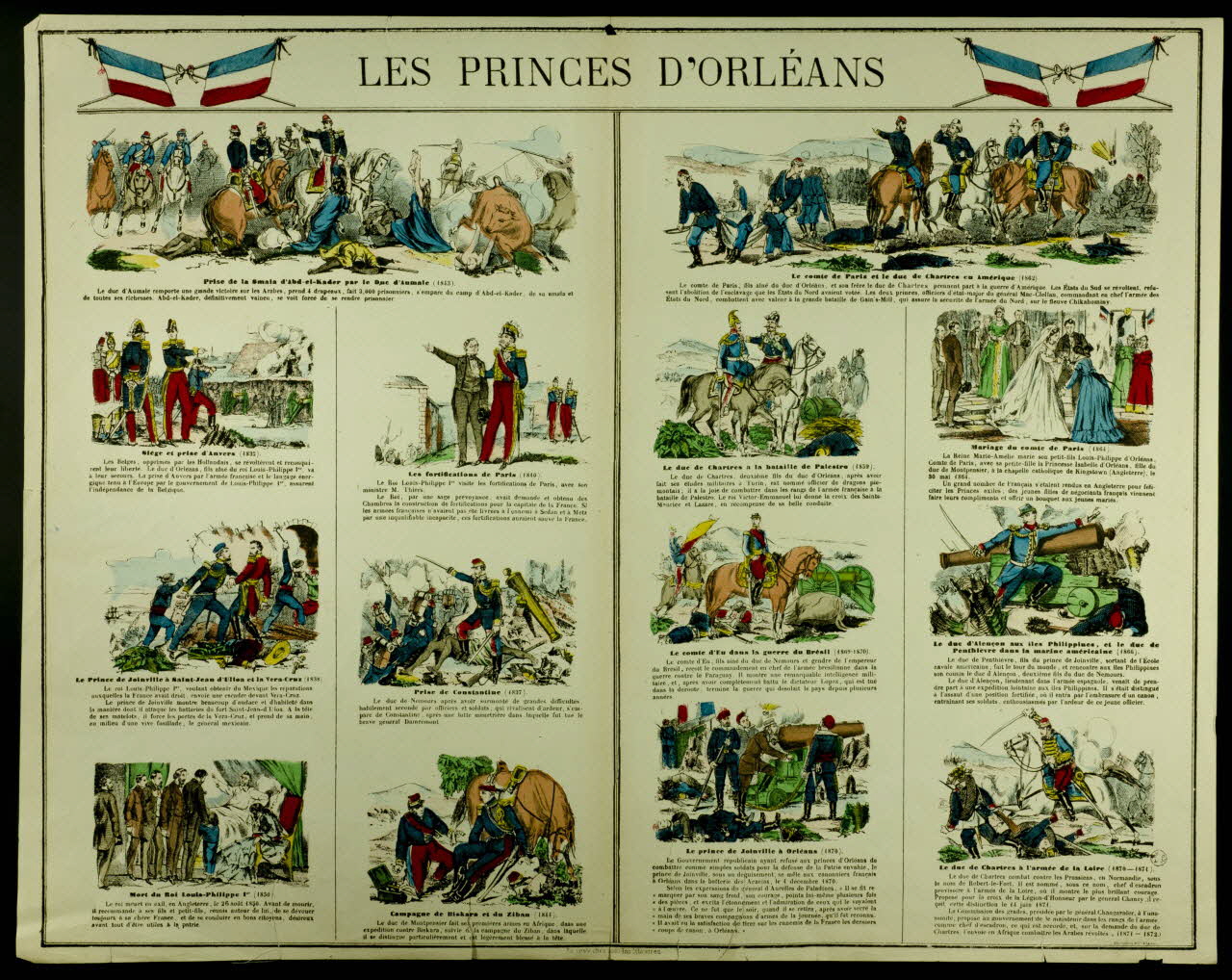 estampe LES PRINCES D'ORLEANS 1968.37.15 Photo