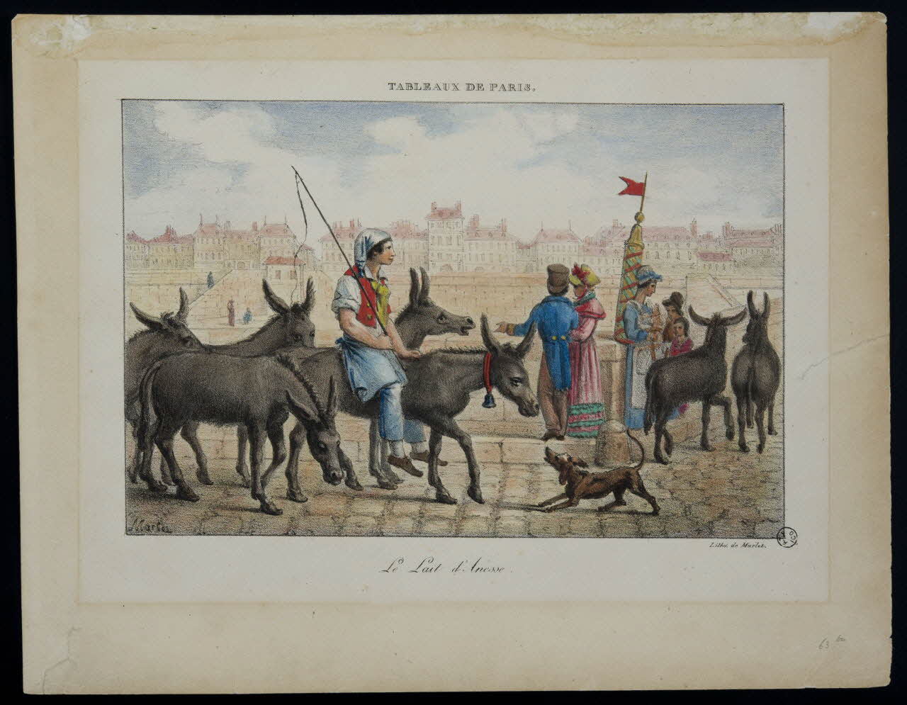 estampe TABLEAUX DE PARIS. 1968.37.69 Photo