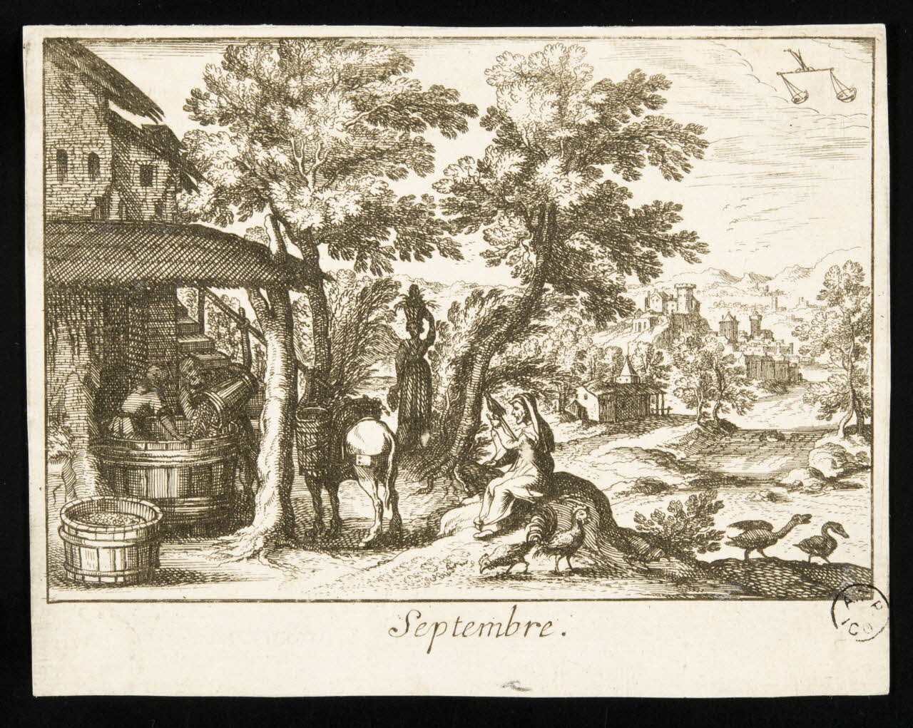 estampe Septembre. 1968.49.42 Photo