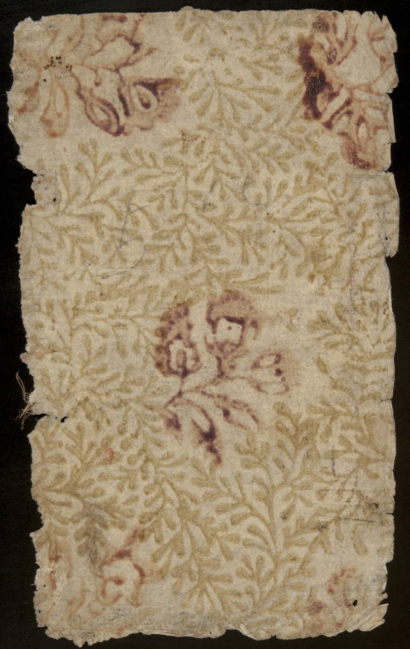 estampe Morceau de papier peint 1968.51.336.2 Photo