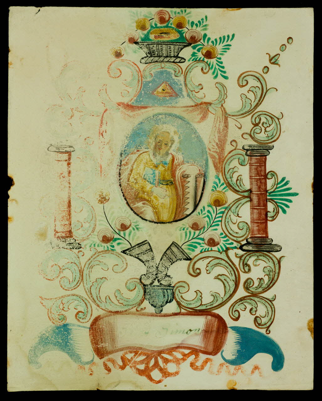 dessin Saint Simon 1745-1755 1968.58.2 Photo
