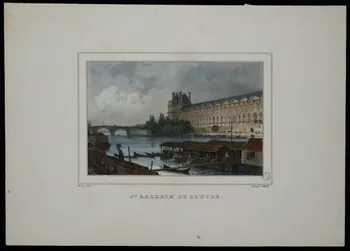 estampe GDE. GALERIE DU LOUVRE. 1968.92.83 Photo