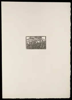 estampe Fable : L'âne et son maître 1969.87.425.2 Photo