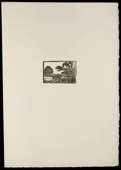 estampe Fable : L'aigle et le pigeon 1969.87.427.2 Photo