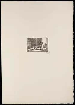 estampe Fable : Le lion et le rat 1969.87.429.1 Photo