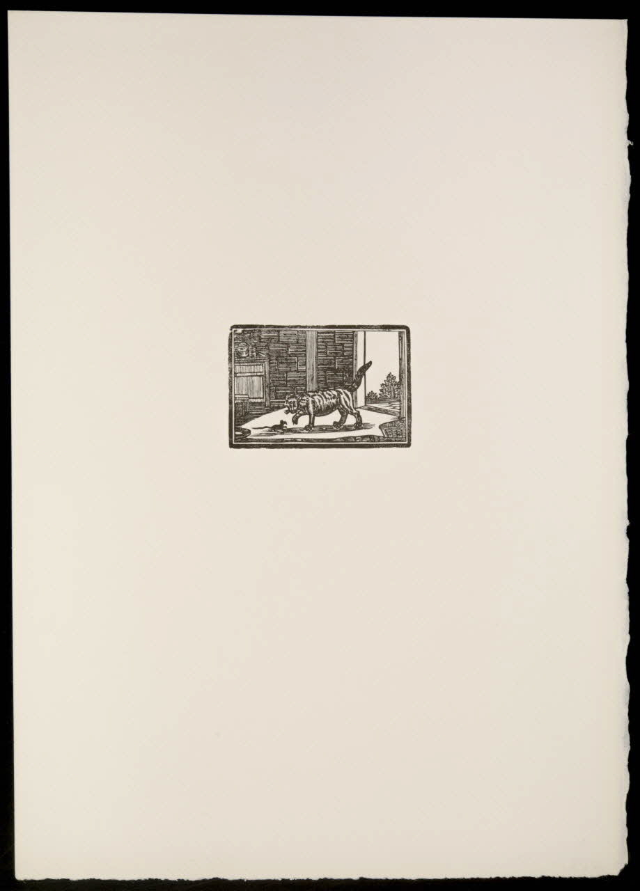 estampe Fable : Le lion et le rat 1969.87.429.2 Photo