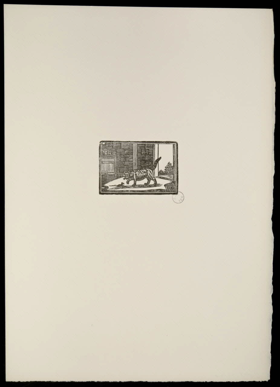 estampe Fable : Le lion et le rat 1969.87.430 Photo