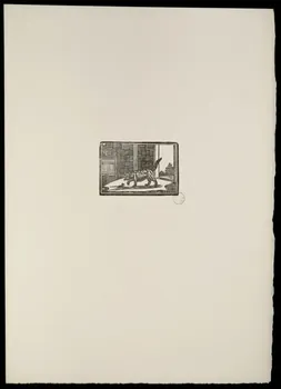 estampe Fable : Le lion et le rat 1969.87.430  Photo