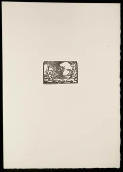 estampe Fable : Le lion et les animaux 1969.87.431.2 Photo