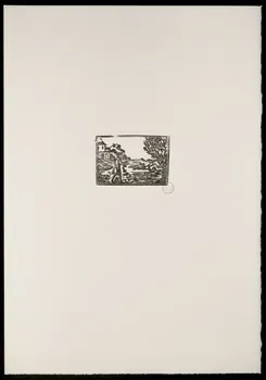 estampe Fable : L'enfant tombé dans une rivière 1969.87.433.1 Photo