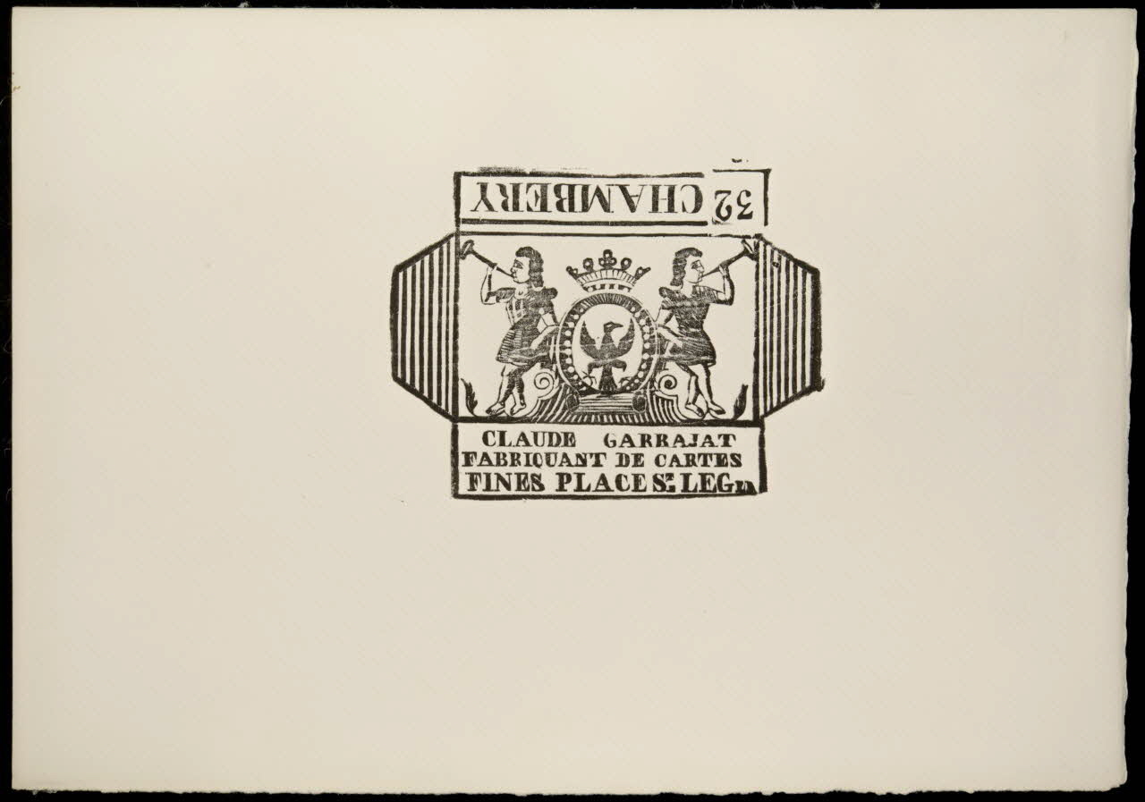 estampe Enveloppe de cartes à jouer 1969.87.435.1 Photo