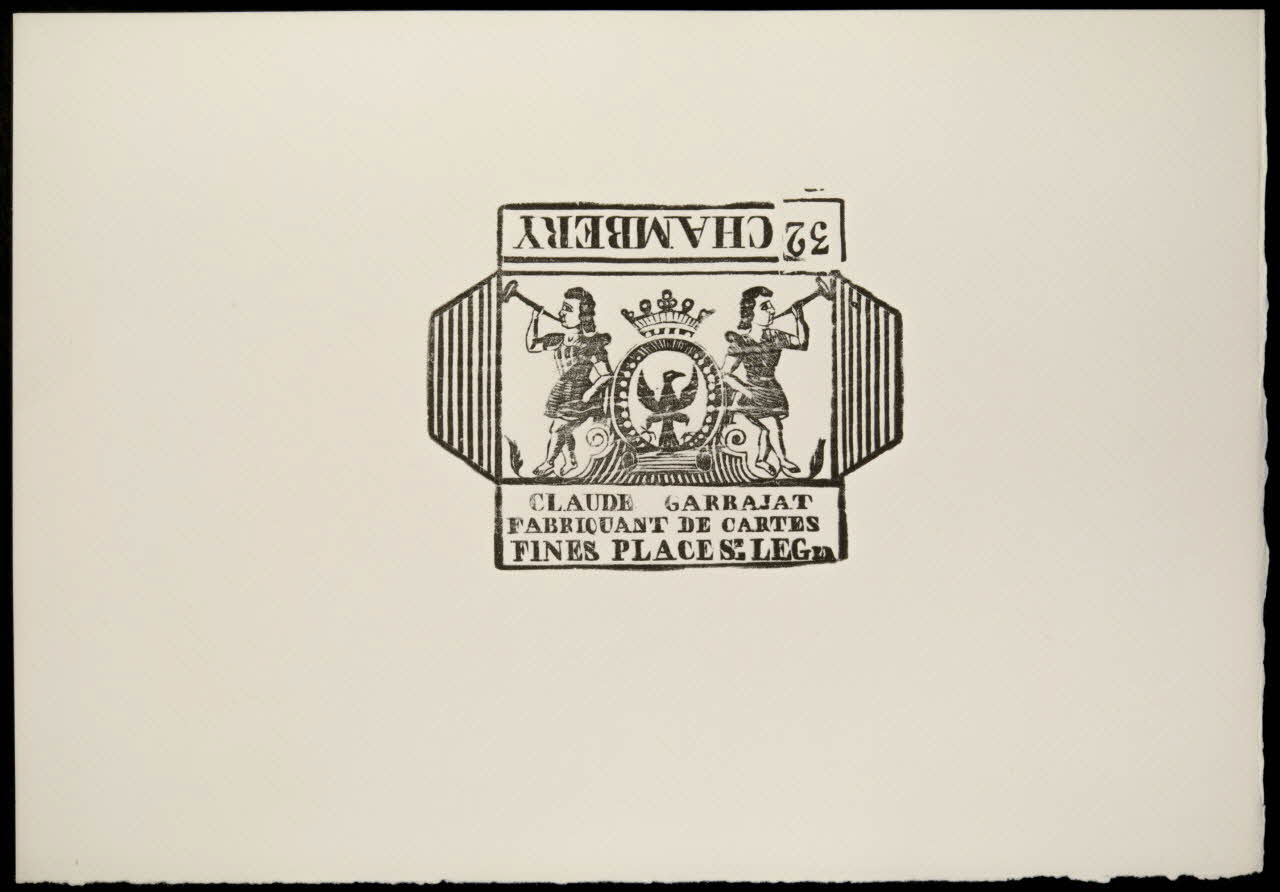 estampe Enveloppe de cartes à jouer 1969.87.435.2 Photo