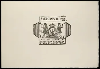 estampe Enveloppe de cartes à jouer 1969.87.435.3 Photo