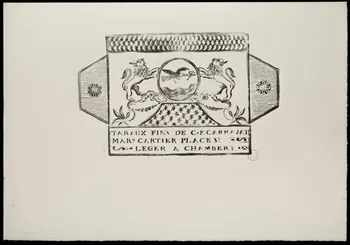 estampe Enveloppe de cartes à jouer 1969.87.437.1 Photo