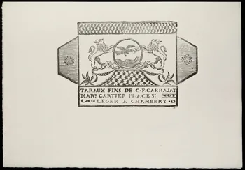 estampe Enveloppe de cartes à jouer 1969.87.437.3 Photo