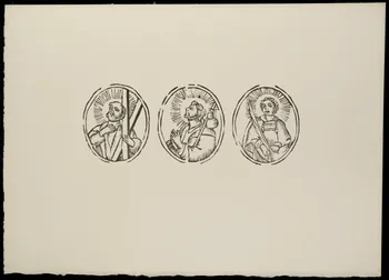 estampe Figures religieuses 1969.87.443.3  Photo