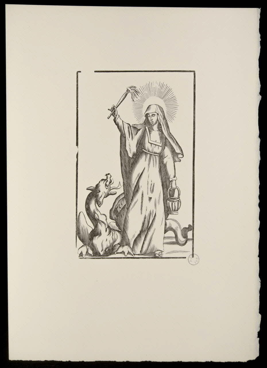 estampe Sainte Marthe 1969.87.453.1 Photo