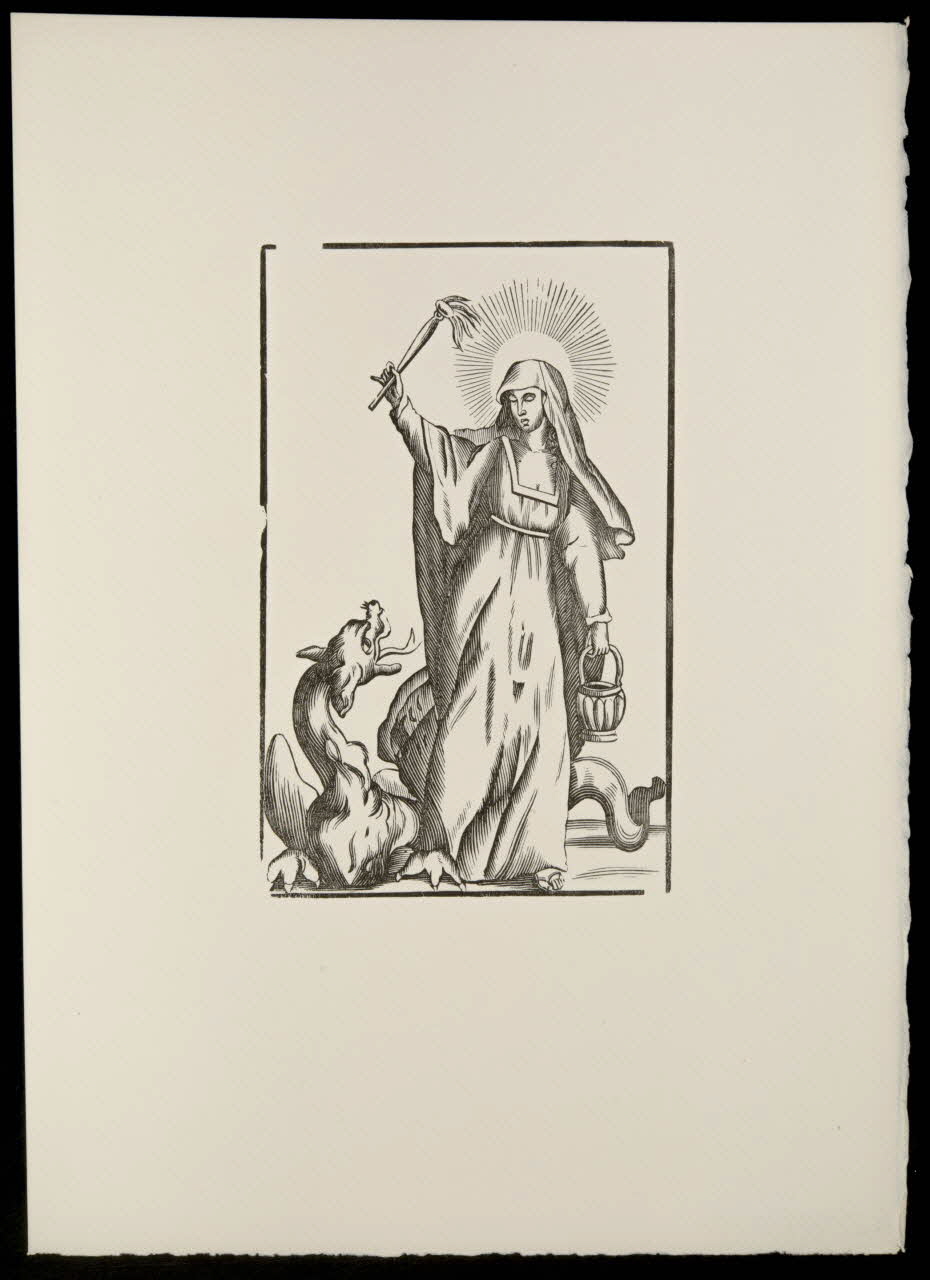 estampe Sainte Marthe 1969.87.453.2 Photo