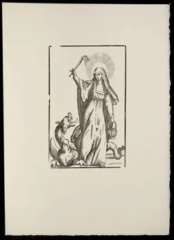 estampe Sainte Marthe 1969.87.453.2  Photo