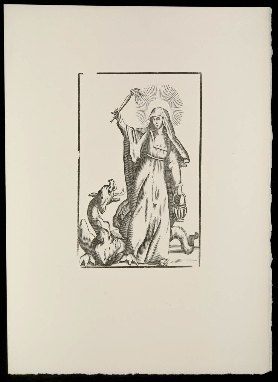 estampe Sainte Marthe 1969.87.453.3 Photo