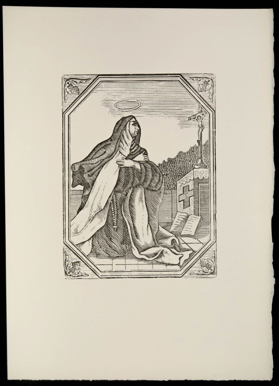 estampe Sainte Thérèse 1969.87.457.2 Photo