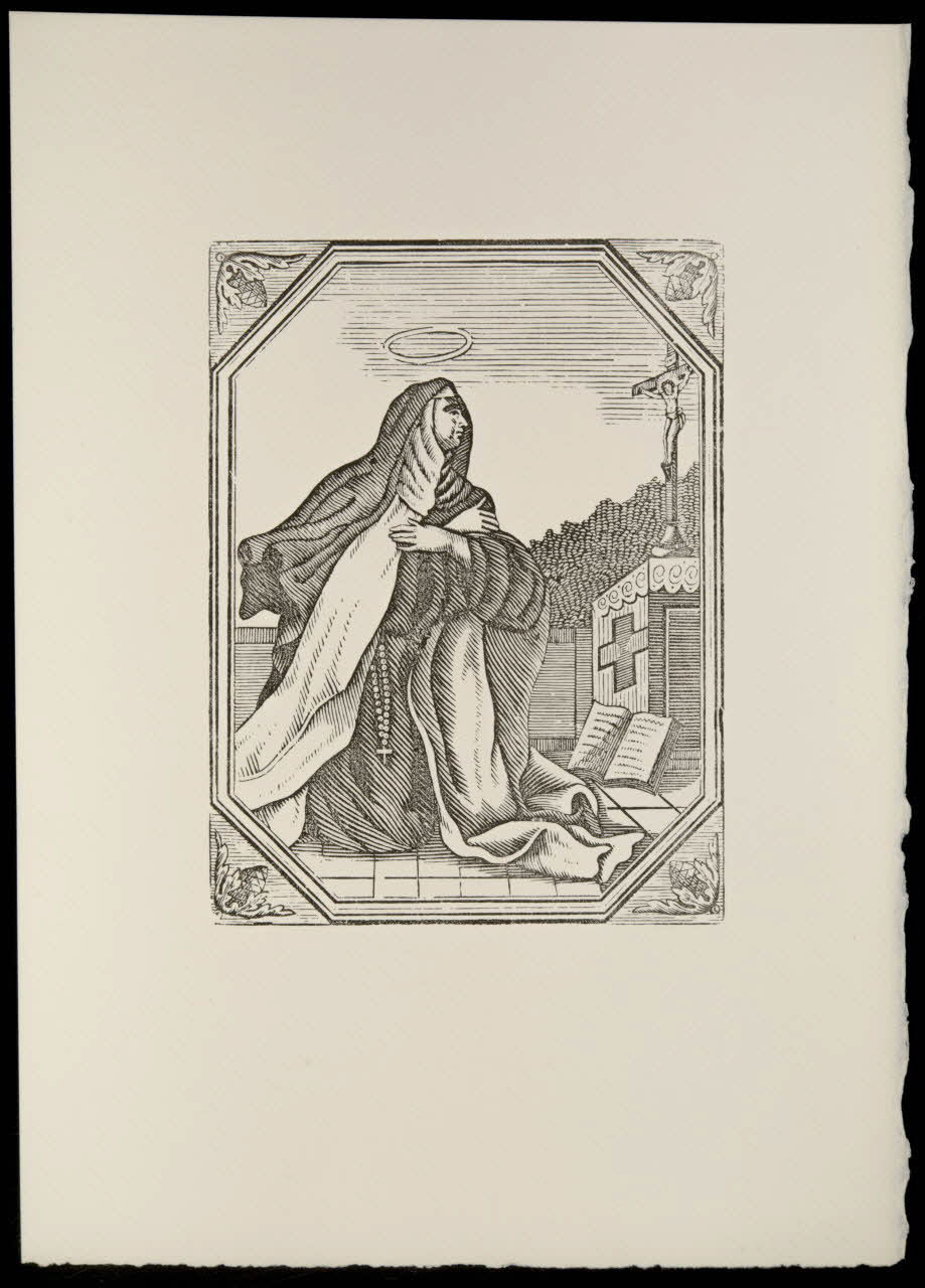 estampe Sainte Thérèse 1969.87.457.3 Photo