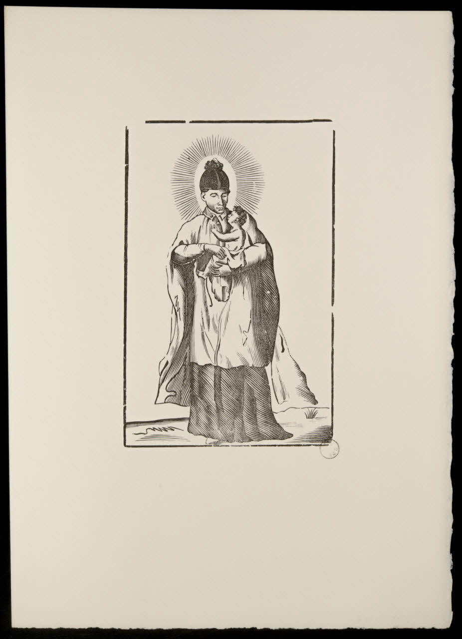 estampe Saint Vincent de Paul 1969.87.467.1 Photo